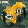 Green Bay Packers 3D Team Logo NFL Hoodie 3D