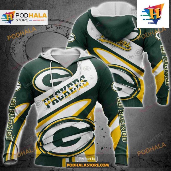 Green Bay Packers NFL Luxury Style For Sports Fans Shirt NFL Hoodie 3D