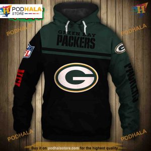 Green Bay Packers Skull NFL Hoodie 3D