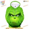 Grinch Movie Green Fur 3D Hoodie