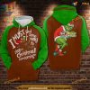 Grinch Santa 3D Christmas Hoodie