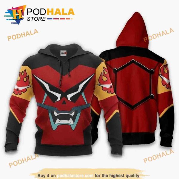 Gurren Lagann Gunmen Anime Manga 3D Hoodie