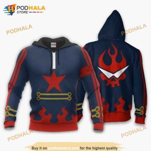 Gurren Lagann Simon Anime Manga 3D Hoodie Sweatshirt