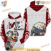 H Boder Collie Love Mom Life Xmas 3D Hoodie Christmas