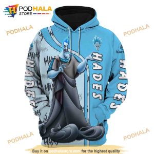 Hades Hercules Disney Unisex Cartoon Graphic 3D Hoodie