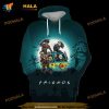 Halloween Horror Killer Big Moon Full Printed 3D Hoodie