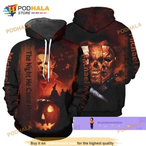 Halloween Michael Myers Hoodie 3D All Over Printed