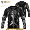 Halloween Skull Girl Anime 3D Hoodie