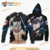 Hashibira Inosuke 3D All Over Printed Kimetsu Anime s AOP Unisex Hoodie