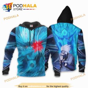 Hatake Kakashi And Susanoo Anime Manga Naruto 3D Hoodie