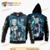 Hatsune Miku Vocaloid Anime Manga 3D Hoodie