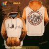 Heartbeat Campfire Beer Camping 3D Hoodie