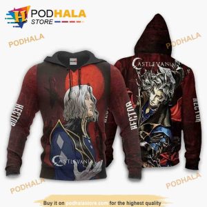 Hector Anime Manga Castlevania 3D Hoodie