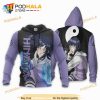 Hinata Hyuga Naruto Anime Manga 3D Hoodie