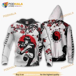 Hinata Hyuuga Anime Manga Naruto For All 3D Hoodie Sweatshirt