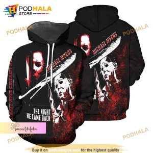 Horror Movie Halloween Michael Myers Hoodie