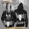 Horror Venom Spider 3D Halloween AOP Unisex Hoodie