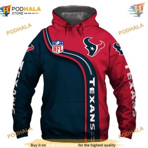 Houston Texans 3D Hoodie Cute Sweatshirt