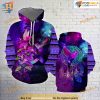 Hummingbird On Galaxy All Over Printed 3D Hoodie Sweatshirt