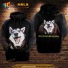 Husky Life Is Better With My Husky Over Print 3D Hoodie