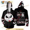 I Am A Jack Skellington Girl Was Born With Heart On My Sleeve 3D Hoodie