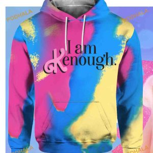 I Am Enough Hoodie Barbie Ken Kenough Movie Gift