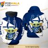 Indianapolis Colts NFL Baby Yoda Team 3D Hoodie