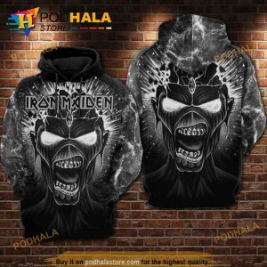 Iron Maiden All Over Print 3D Hoodie Sweatshirt