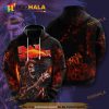 Iron Maiden Music Band Rock Signature Custom 3D All Over Printed Hoodie