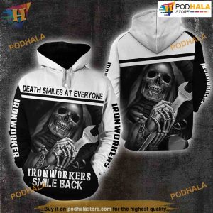 Ironworkers All Over Printed 3D Hoodie Sweatshirt