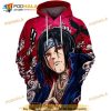 Itachi Uchiha Charisma Naruto Anime All Over Printing 3D Hoodie