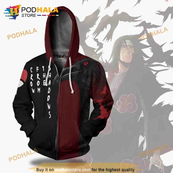 Itachi Uchiha Hoodie Naruto Clothes Anime Outfit