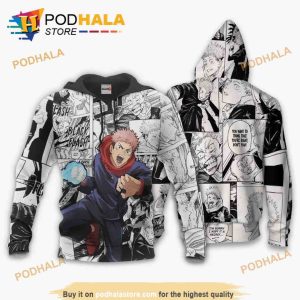 Itadori Yuuji Anime Manga Jujutsu Kaisen 3D Hoodie