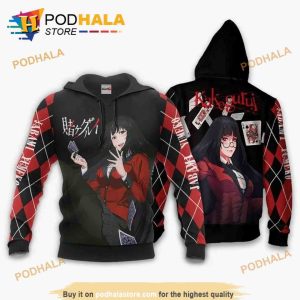 Jabami Yumeko Kakegurui Anime Manga 3D Hoodie