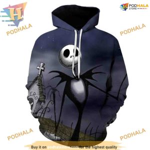 Jack Skellington 3D Printed Hoodie