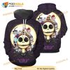 Jack Skellington And Other Characters The Nightmare Before Christmas 3D Hoodie