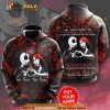 Jack Skellington And Sally And The Nightmare Before Christmas Custome Name 3D Hoodie