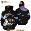 Jack Skellington And Sally On The Moon All Over Print 3D Hoodie