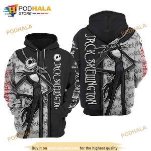 Jack Skellington Disney Unisex Cartoon Graphic 3D Hoodie