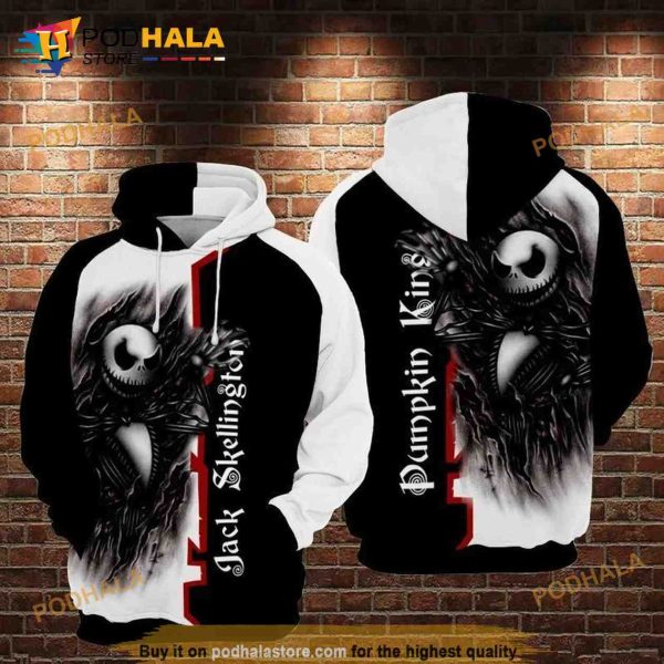 Jack Skellington Lover Halloween 3D Hoodie