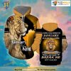 January King Lion Guy All Over Printed 3D Hoodie Sweatshirt