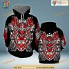 Japanese Samurai Tattoo All Over Printed 3D Hoodie Sweatshirt