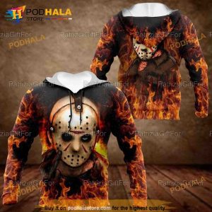 Jason Voorhees Halloween Jason Voorhees Horror Sweat Jason Voorhees 3D Hoodie