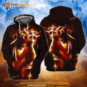 Jesus And Light 3D Hoodie Sweatshirt