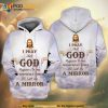 Jesus And You I Pray That God Appeared To Me In Difficult Times He Sent Me A Mirror 3D Hoodie