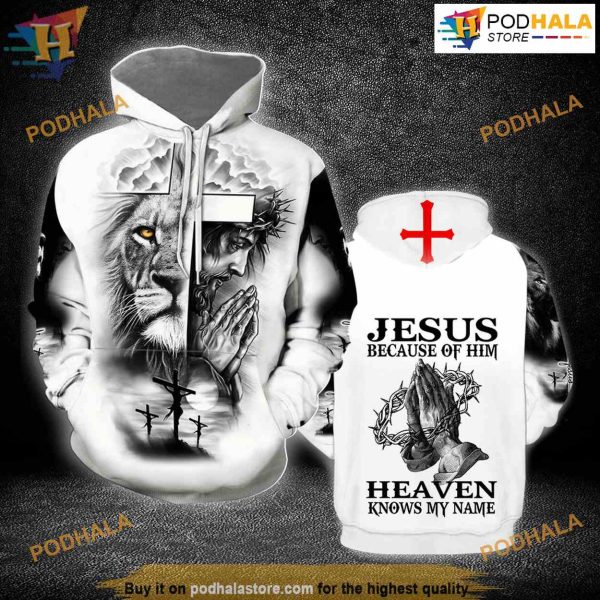 Jesus Christ Tatoo All Over Printed 3D Hoodie Sweatshirt