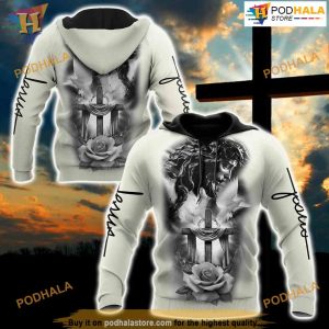 Jesus Easter All Over Printed 3D Hoodie Sweatshirt