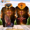 Jesus God Jesus Saved My Life 3D Hoodie Sweatshirt