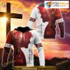 Jesus He Is Risen Full Over Printed Unisex 3D Hoodie