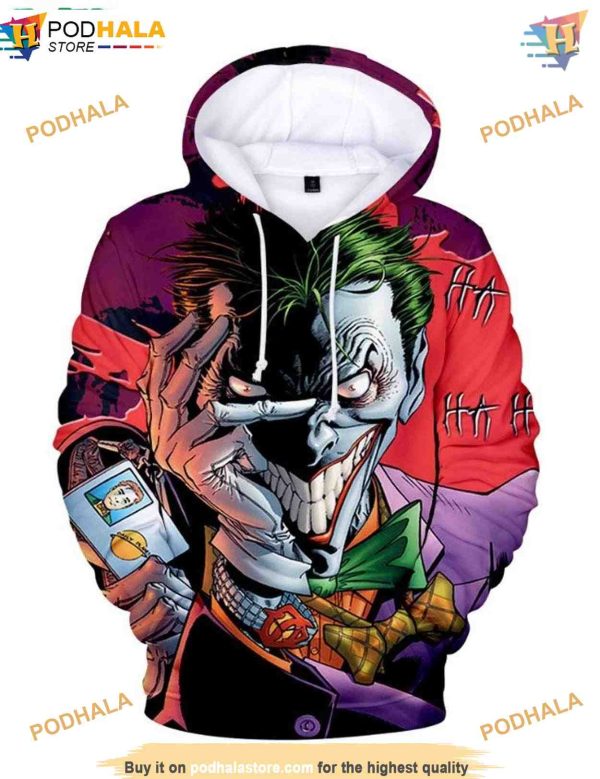 Joker 3D Hoodie